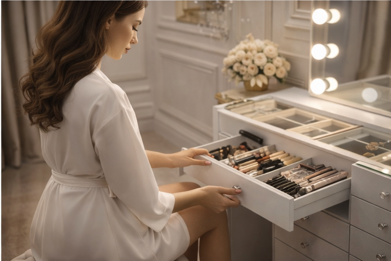 Coiffeuse & Miroir - Maison Chanel Paris